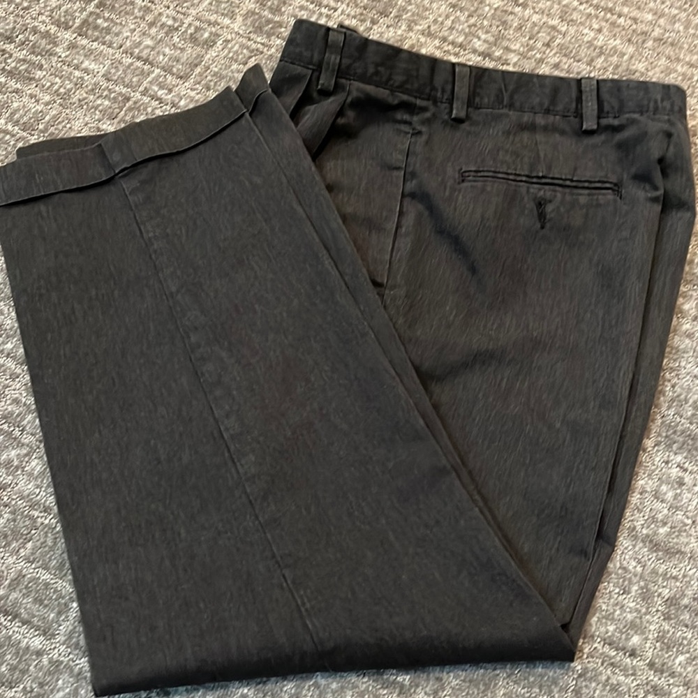 Dockers Black Mens 30 x 30 Stain Defender Pants